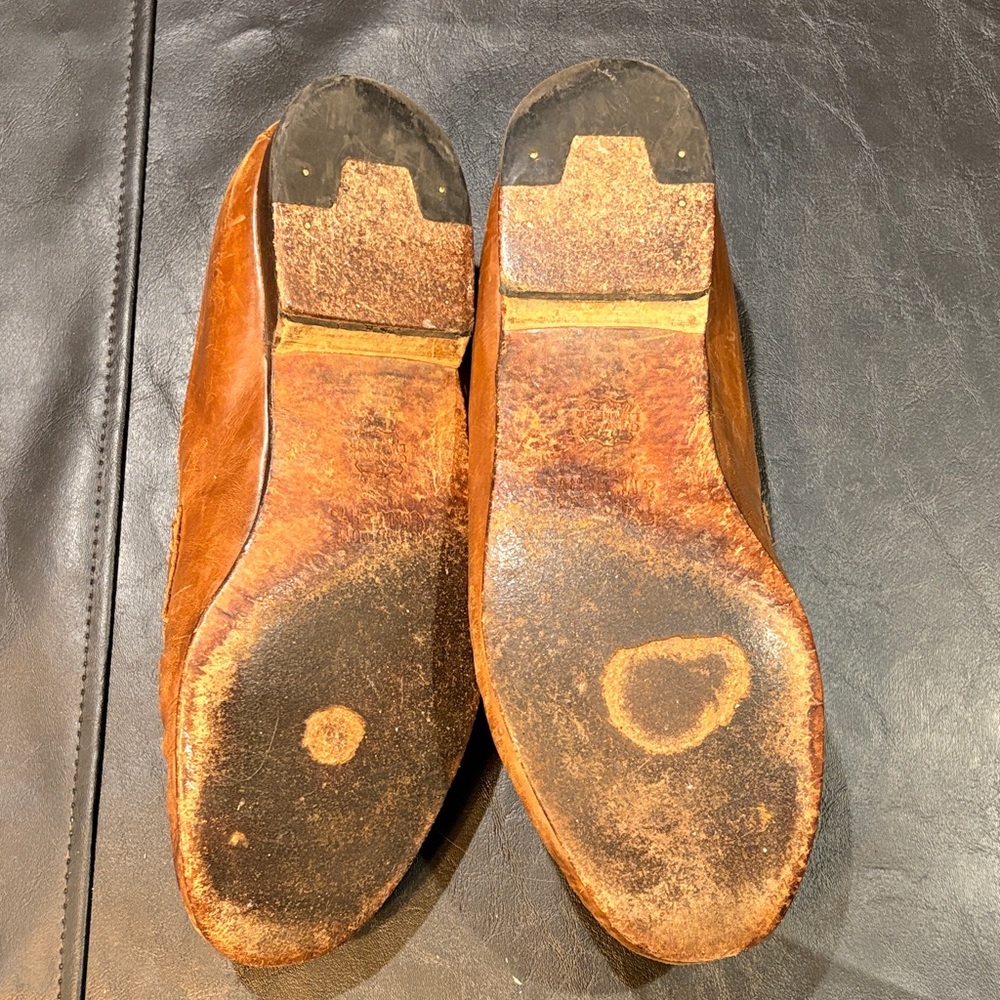 Johnston & Murphy Tan Leather Tassel Loafers - Picture 2 of 5